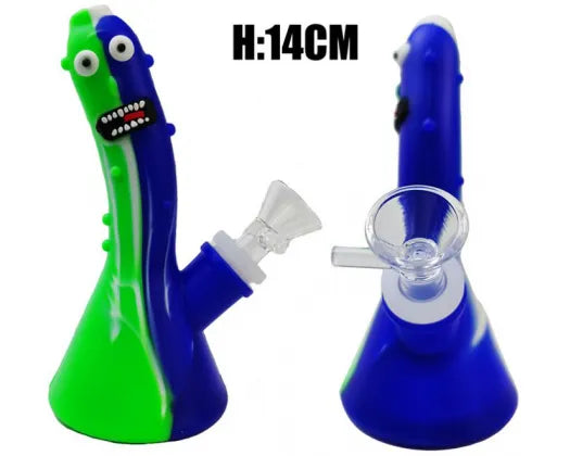 SILICONE P-RICK-LE BLUE/GREEN