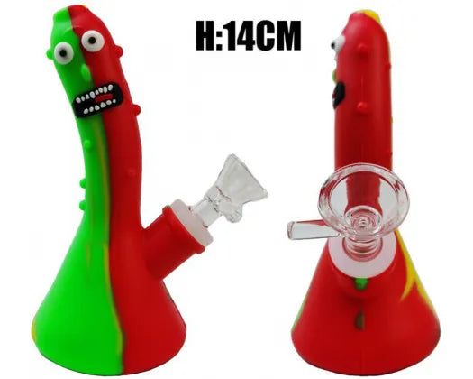 SILICONE P-RICK-LE GREEN/RED