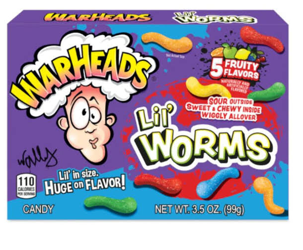 WARHEADS LIL WORMS