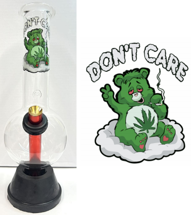 DONT CARE GREEN BEAR MEDIUM