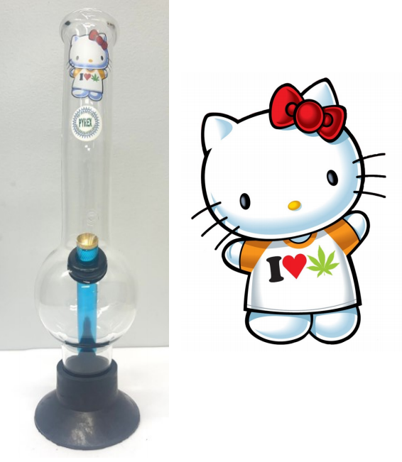 I LUV WEED HELLO KITTY