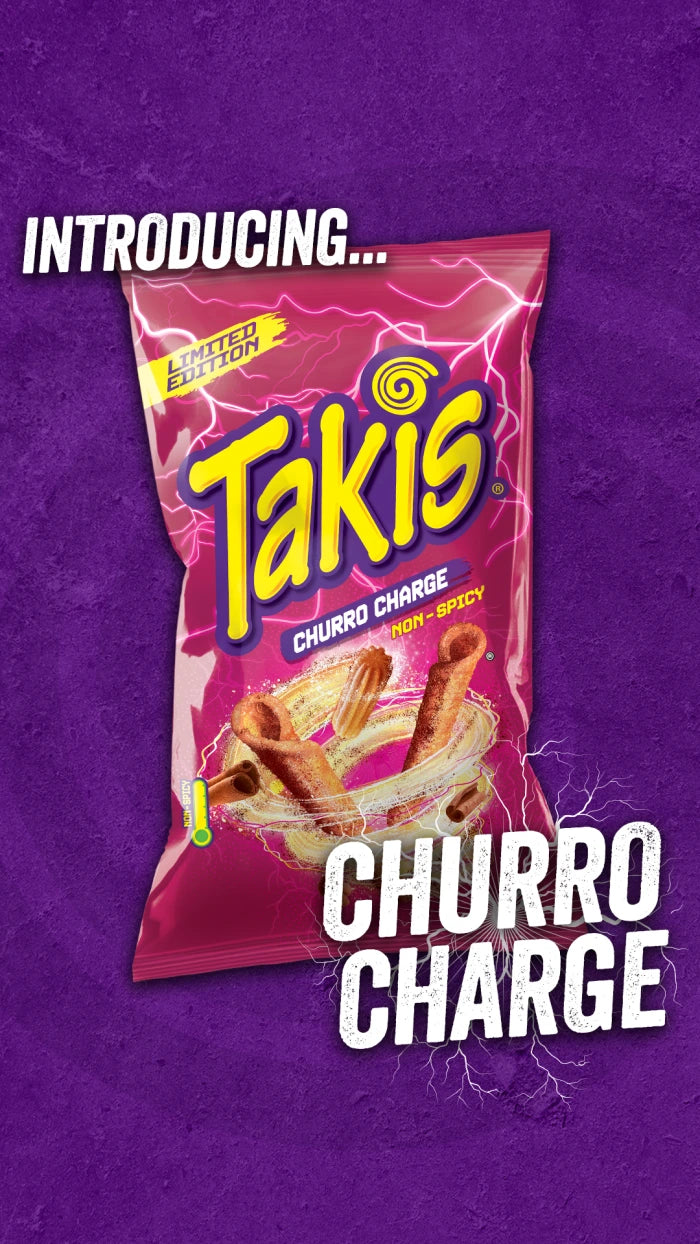 TAKIS CHURRO CHARGE LIMITED TIME ONLY