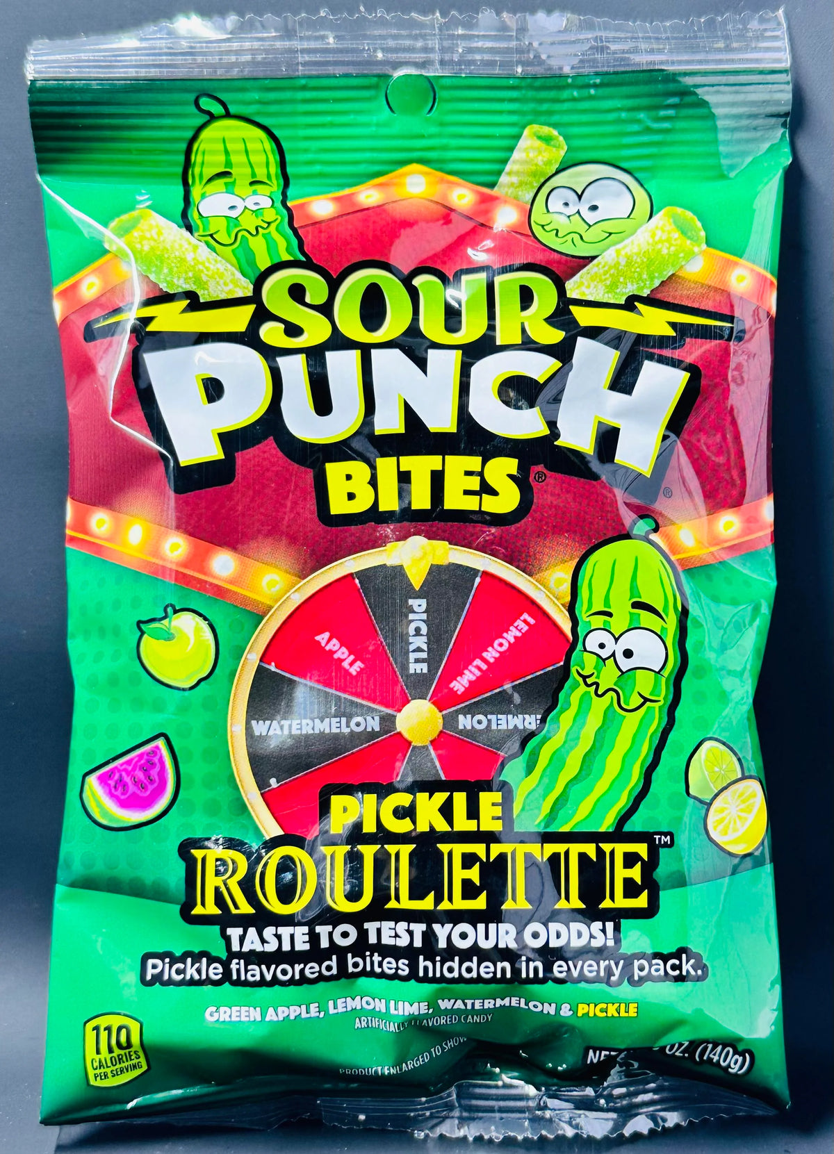 SOUR PUNCH BITES PICKLE ROULETTE