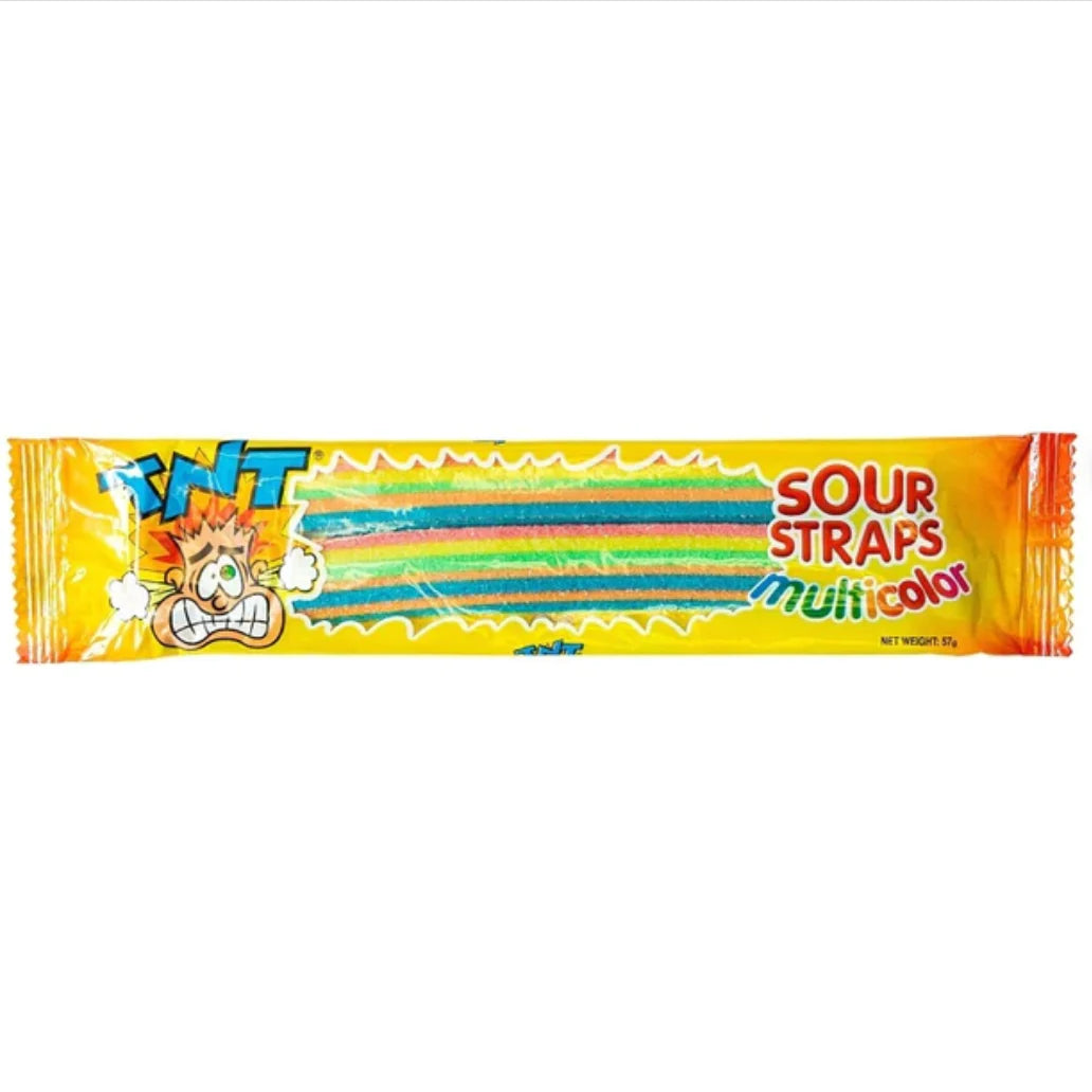 TNT SOUR STRAPS 57G