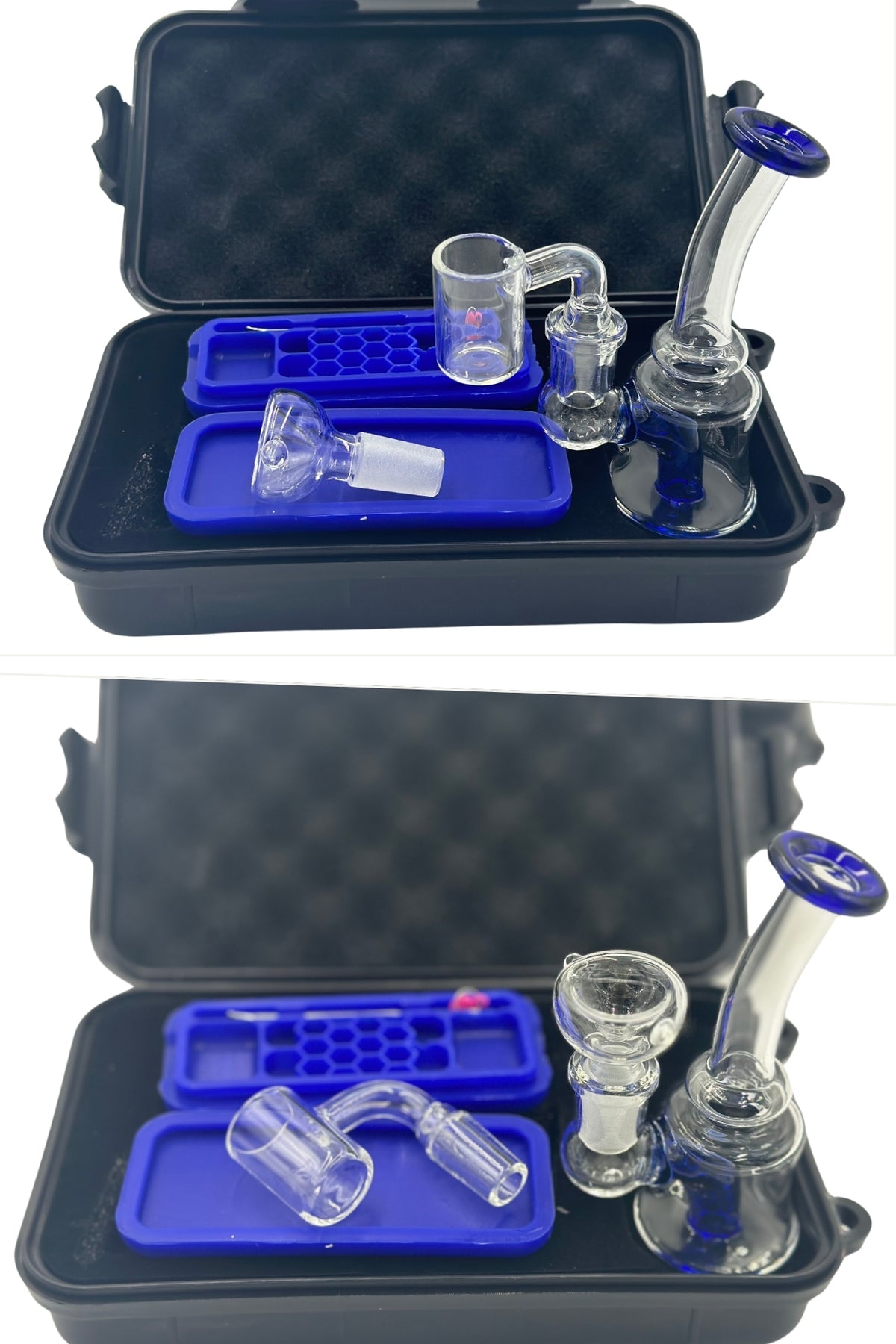 OUR MINI BEAKER/DABRIG SET + HARD CASE