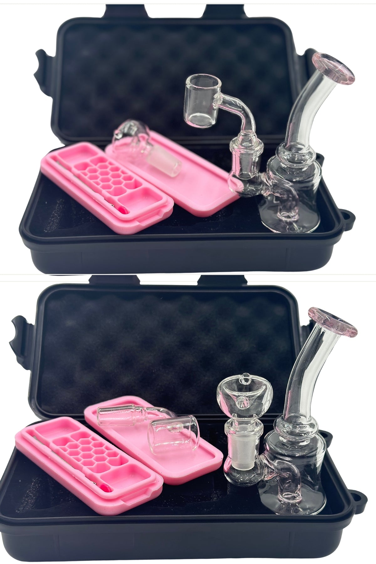 OUR MINI BEAKER/DABRIG SET + HARD CASE