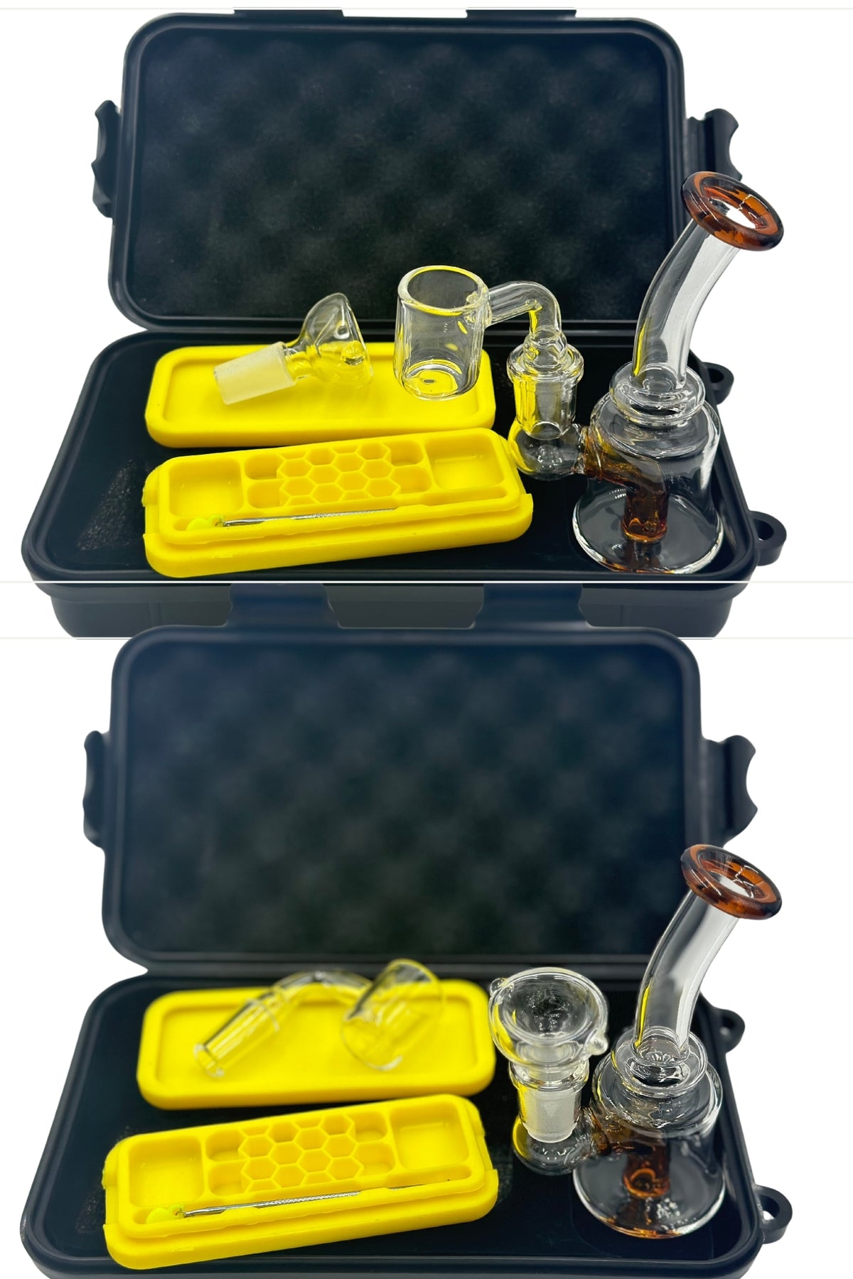 OUR MINI BEAKER/DABRIG SET + HARD CASE