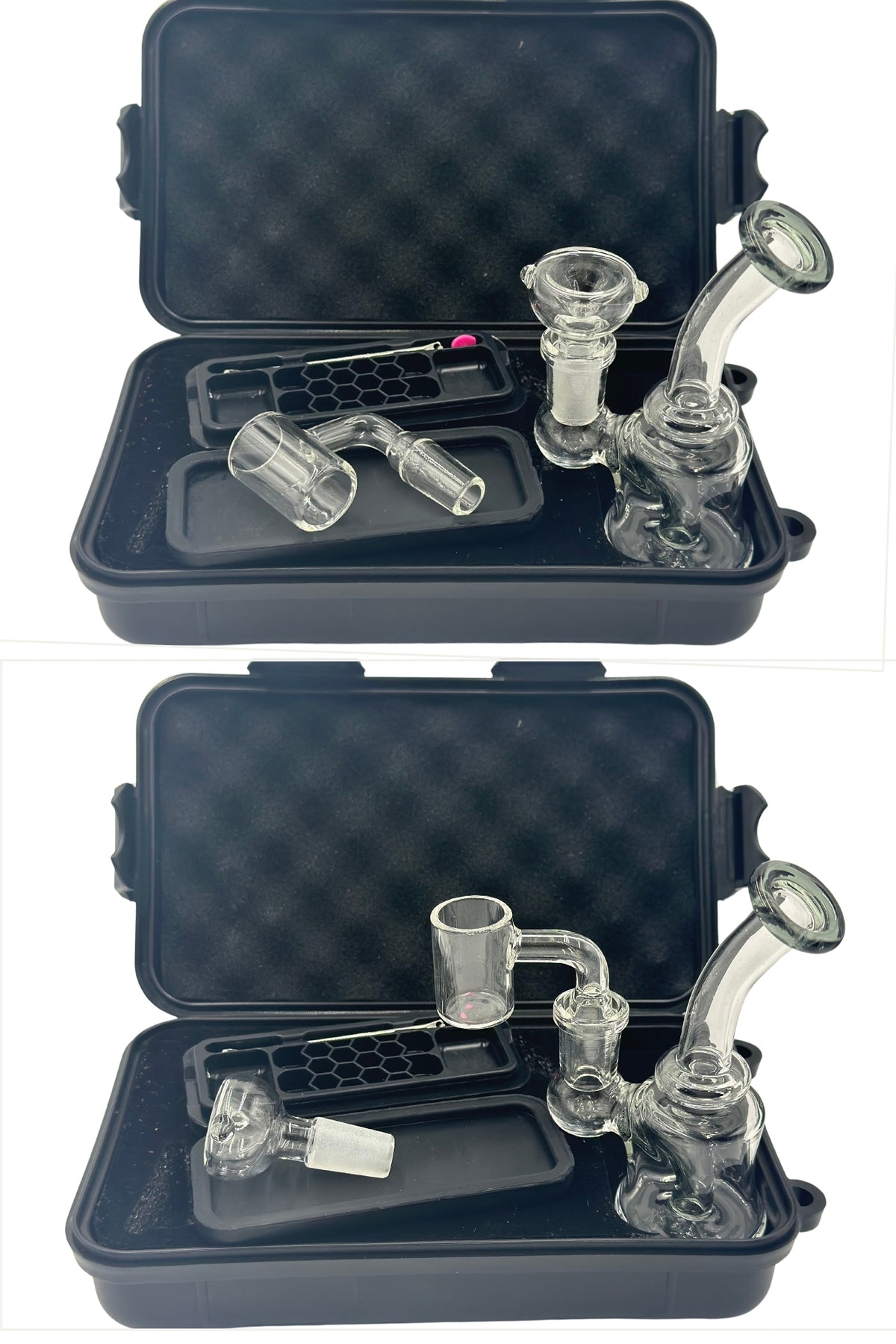 OUR MINI BEAKER/DABRIG SET + HARD CASE