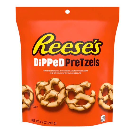 NEW REECES DIPPED PRETZELS