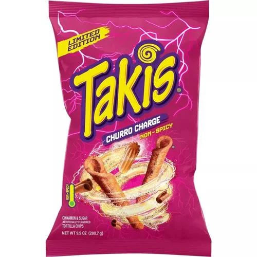 TAKIS CHURRO CHARGE LIMITED TIME ONLY