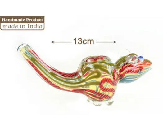 GLASS MOUSE TOBACCO PIPE