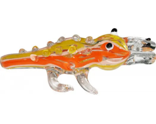 ALLIGATOR GLASS TOBACCO PIPE