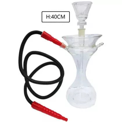 STONE AGE FULL GLASS 40CM HOOKAH