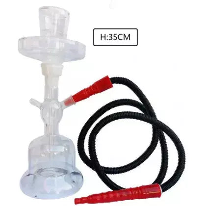 STONE AGE FULL GLASS BELL 35CM HOOKAH