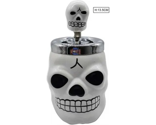 SKULL SPINNING ASHTRAY