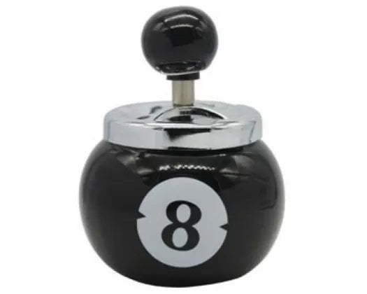 8 BALL SPINNING ASHTRAY