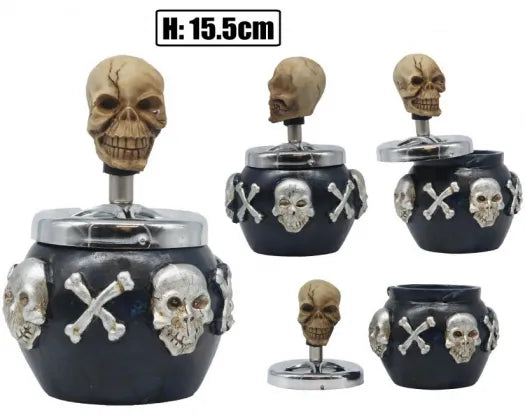 3D SKULL SPINNING ASHTRAY