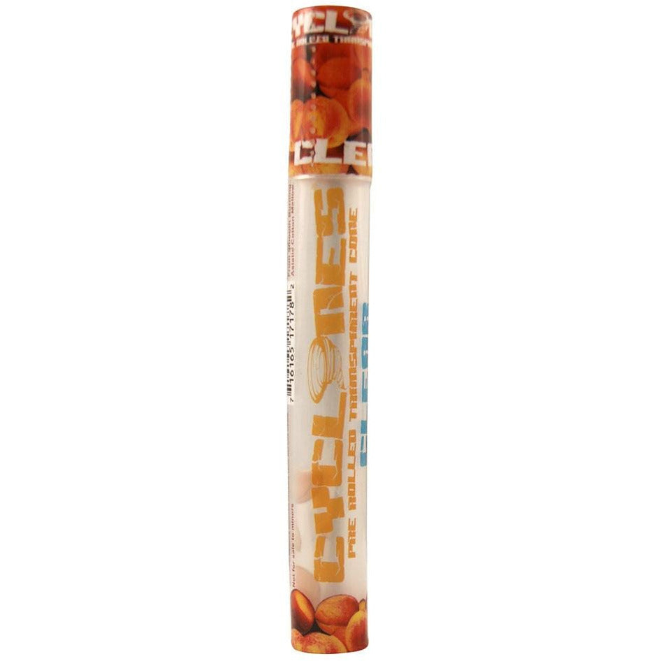 CYCLONES CLEAR PEACH PRE-ROLLED PAPER | High Delights | Bongs, Grinders, Paper, Wraps &amp; Accessories