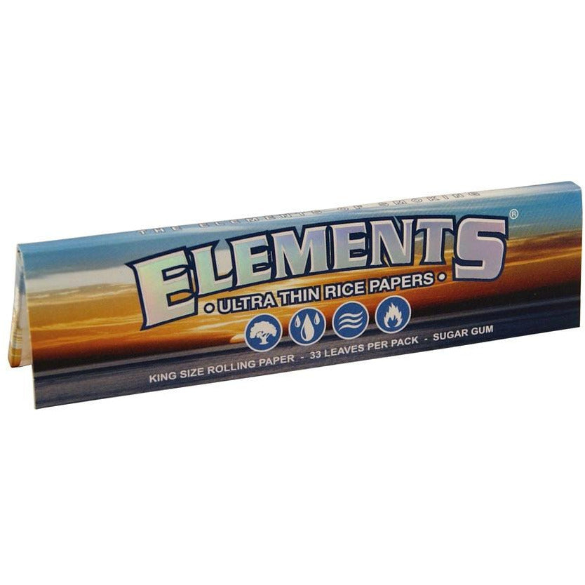 ELEMENTS KINGSIZE ROLLING PAPERS | High Delights | Bongs, Grinders, Paper, Wraps &amp; Accessories