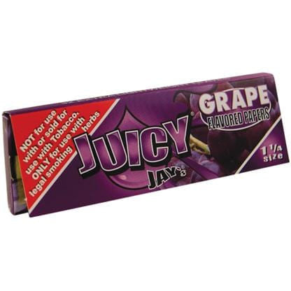 JUICY JAYS 1 1/4 GRAPE ROLLING PAPERS | High Delights | Bongs, Grinders, Paper, Wraps &amp; Accessories