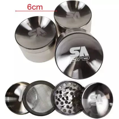 STONE AGE PRO 4 PIECE 60MM METAL GRINDER