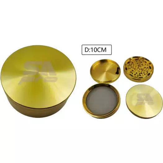 STONE AGE PRO 4 PIECE XL GOLD 100MM METAL GRINDER