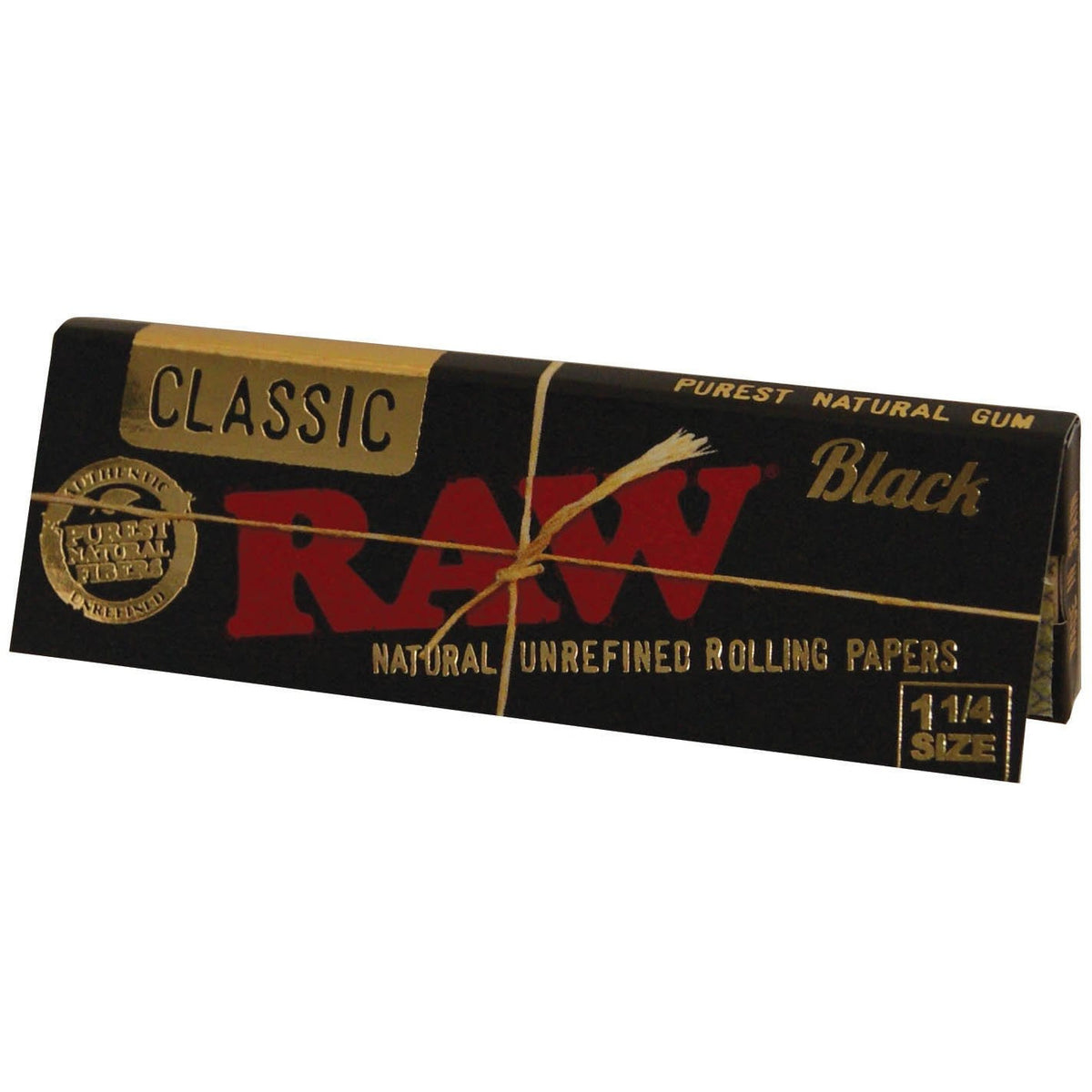 RAW BLACK 1 1/4 | High Delights | Bongs, Grinders, Paper, Wraps &amp; Accessories