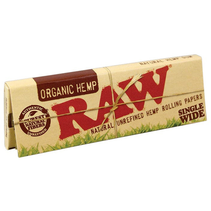 RAW ORGANIC HEMP SINGLE WIDE