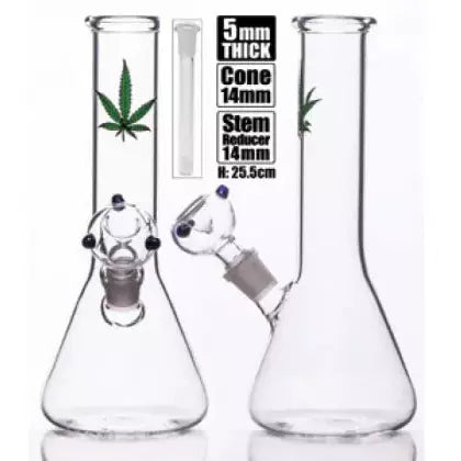 WEED LEAF BEAKER