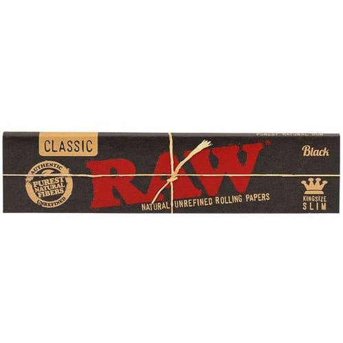 RAW BLACK KING SIZE SLIM | High Delights | Bongs, Grinders, Paper, Wraps & Accessories