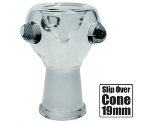 GLASS CONE PIECE 19MM