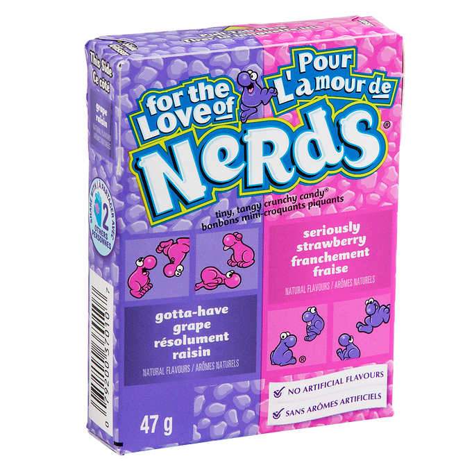 NERDS - GRAPE &amp; STRAWBERRY