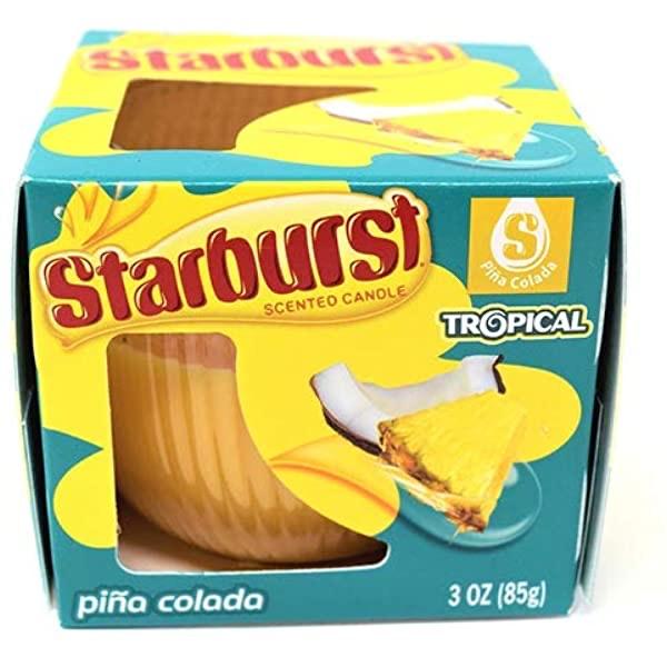 STARBURST SCENTED CANDLE PINA COLADA