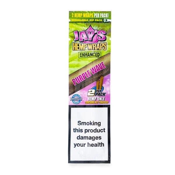 JUICY JAYS PURPLE WAVE HEMP BLUNT WRAPS